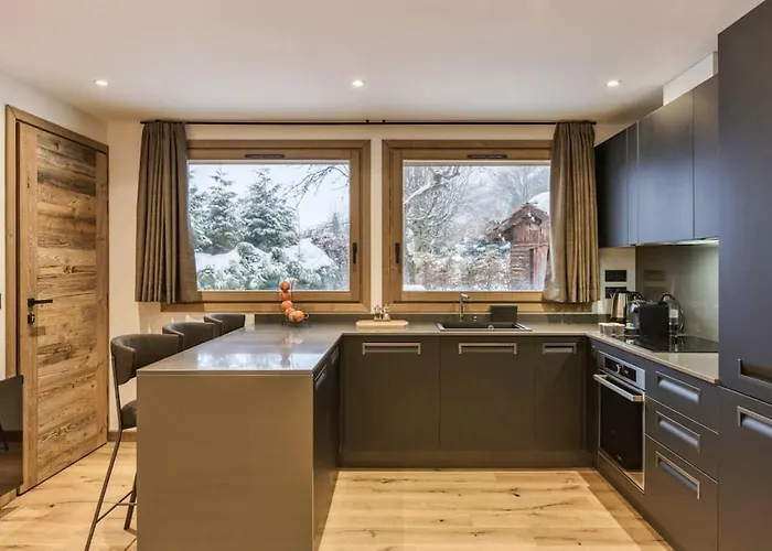 Jacaranda1 Sublime 8pax 100m2 Vue Mtblanc Parking Chamonix